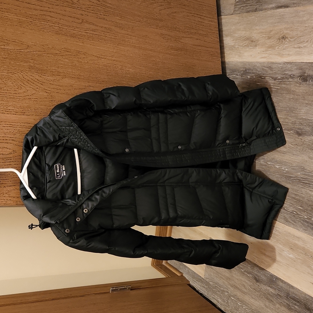 LL Bean down winter coat